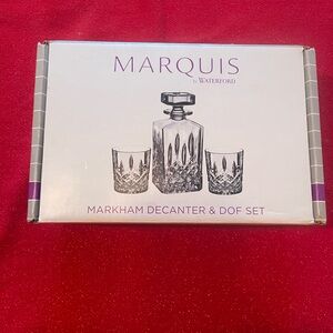 Markham Decanter & DOF Set - Clear